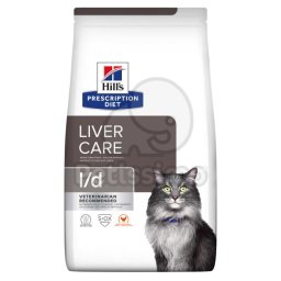 Hill's Prescription Diet l/d Liver Care hrana uscata pentru pisici 1,5 kg
