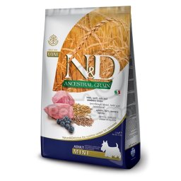 N&D Ancestral Grain Dog Adult Mini Lamb & Blueberry 2,5 kg