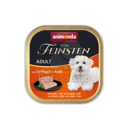 Animonda Vom Feinsten Adult, pasăre și vițel 24 x 150 g (82964)