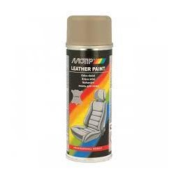 Spray Vopsea Piele, Motip Leather Bej-Maron, 200ml