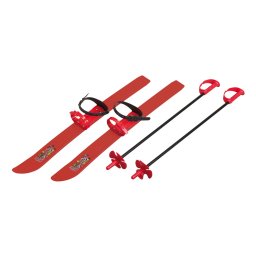 Skiuri pentru copii, 66 cm, cu bete