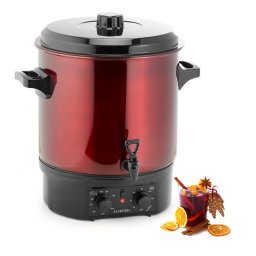 Klarstein Biggie, roșu, aparat de conservare, 27 L, 2000 W, temporizator (FP2-Biggie-R)