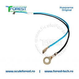 Cablu electric asamblat original pentru drujba Husqvarna 455 Rancher, 460 Rancher
