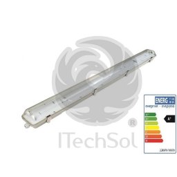 Corp de iluminat cu tub LED impermeabil 230V 2x40W 120 cm