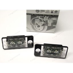 Set lumini numar inmatriculare LED Audi A3 / A4 / A5 / A6 / Q7