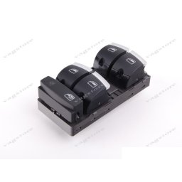 Comutator / Butoane insertie Crom Geamuri Electrice pentru AUDI A3 / A6 / Q7