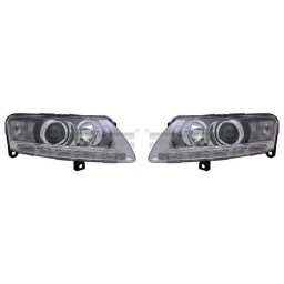 Set faruri lupa xenon si pozitie led A6 4F2