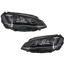 Set Faruri Lupa Retrofit Xenon si Led DRL VW Golf VII 5G