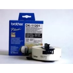 Etichete de hartie standard Brother DK11201 pentru adrese 29 mm x 90 mm, negru/alb, 400 buc