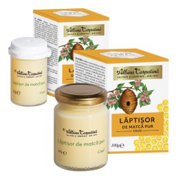 Pachet Laptisor De Matca Pur 100g + 25g Gratis Apicola