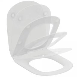 Capac WC Ideal Standard Tesi slim cu inchidere lenta -T352701