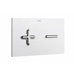 Clapeta actionare Roca PL6 Dual dubla comanda crom lucios -A890085001