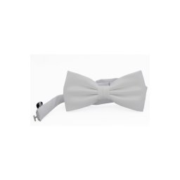 Papion satin alb Seroussi - NOU!