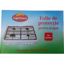 FOLIE din ALUMINIU PROTECTOARE PLITA ARAGAZ 60X60 CM