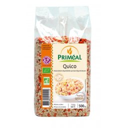 Quico bio (quinoa, linte coral, morcov desh.) 500 g