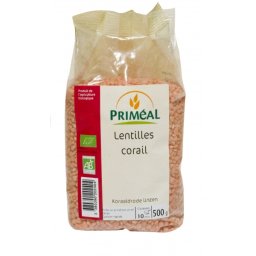 Linte coral bio 500 g