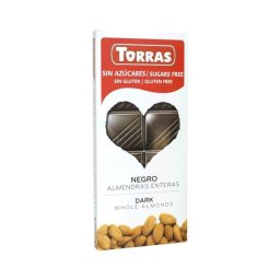 Ciocolata neagra migdale 150g
