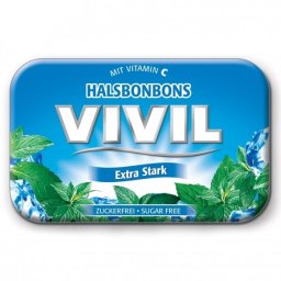 Vivil bomboane Extra Stark cu vitamina C 50g (cutie metal)