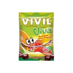 Vivil Drajeuri gumate fructe 165g