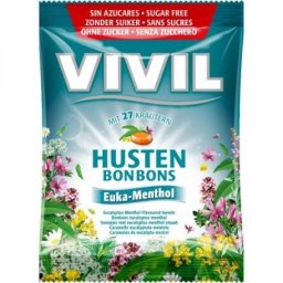 Vivil eucalipt & menta fara zahar 60g