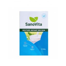 BAUTURA INSTANT DIN SOIA PUDRA 400GR, SANO VITA