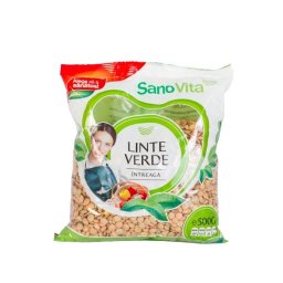 LINTE VERDE INTREAGA 500GR, SANO VITA