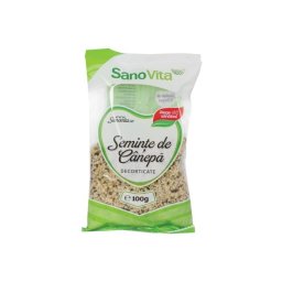 SEMINTE CANEPA DECORTICATE 100GR, SANO VITA