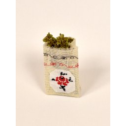 Punguta marturie botez broderie- cod M024