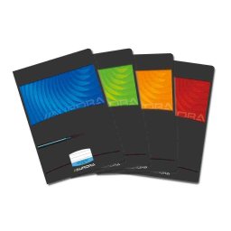 Caiet A4, 36 file - 90g/mp, liniat stanga, AURORA Mano - dictando