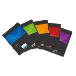 Caiet A5, 60 file - 90g/mp, liniat stanga, AURORA Mano - matematica