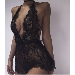 Body dantela Negru Adelle