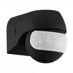 DETECT ME 1 96454, Senzor PIR 180 negru