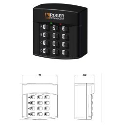 Selector digital cu 4 canale Roger H85/TDR/E IP54