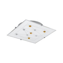 LUXERA 45113 - Plafoniera GPS 2xE14/40W