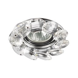 LUXERA 71073 - Corp de iluminat tavan fals CRYSTALS 1xGU10/50W/230V