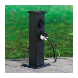 EGLO 93426 - Stalp exterior cu prize