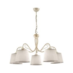 KAMELIA KM 5 E - Lustra cu lant 5xE27/60W/230V
