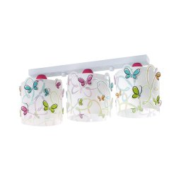 Dalber D-62143 - Plafoniera BUTTERFLY 3xE27/60W/230V