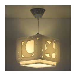 Lustră pentru copii Dalber 63232E MOON LIGHT 1xE27/60W/230V