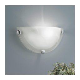 Eglo 7188 - Aplica de perete SALOME 1xE27/60W/230V, sticlă de alabastru