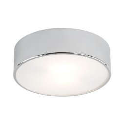 Plafonieră Argon 3083 DARLING 2xE27/15W/230V d. 25 cm argintiu