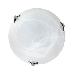 Top Light 5504/30/Cr/AL - Plafoniera 1xE27/60W/230V