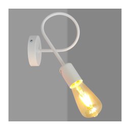 Corp de iluminat perete OXFORD 1xE27/15W/230V alb