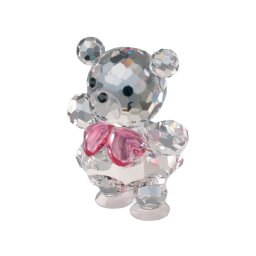 Figurina cristal Preciosa - Baby Bear (Pink)