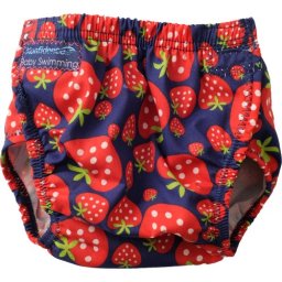 Scutec inot refolosibil marime ajustabila 3-30 luni AquaNappy strawberry