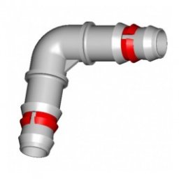 Cot furtun picurare 16mm, cu siguranta