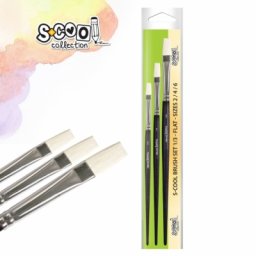 Set 3 pensule varf tesit