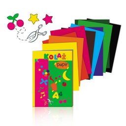 Hartie autoadeziva colorata- 10 coli