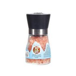 Rasnita reutilizabila cu sare roz de himalaya cristale 200gr SOLARIS