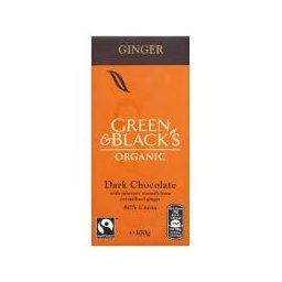 Ciocolata organica neagra cu ghimbir 100gr UNICORN NATURALS
